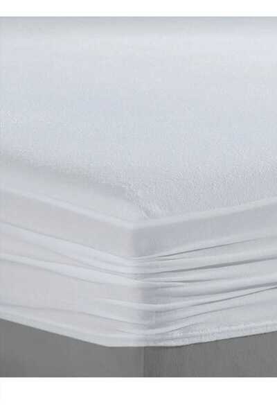AYHOME Pamuklu  Beyaz  Çarşaf Sıvı Geçirmez Yatak  Alezi  Yatak  Koruyucu  Yatak  Örtüsü  Lastıkli  Geçmeli