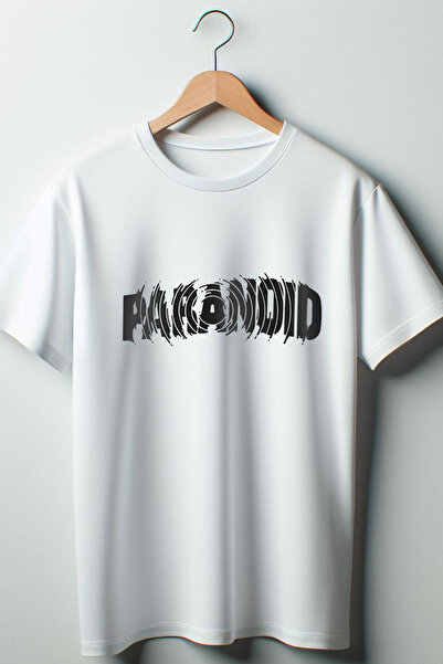 Vordevia Paranoid Štampano Oversize kroj široka unisex okrugla kragna bela ma...