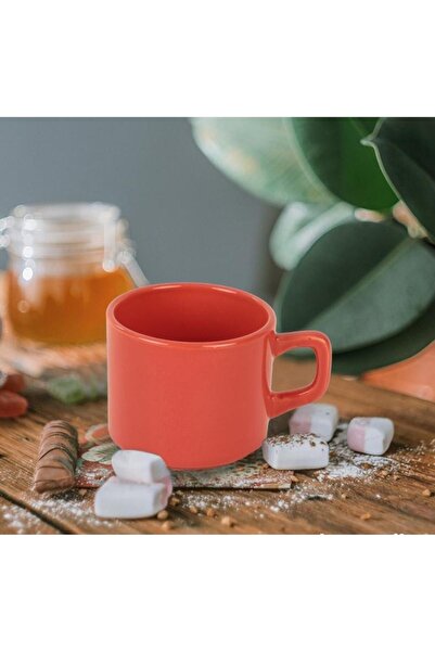 Keramika KERAMİKA FINCAN CAY STACKABLE 8 CM TURUNCU 207