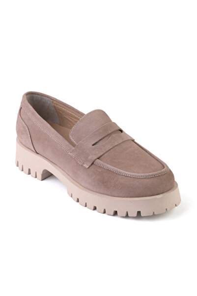 DERİHOLL Kadın Hakiki Deri Loafer Ayakkabı