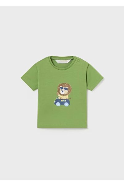 MAYORAL Newborn Baby Boy Tshirt Green