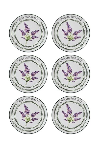 The Mia 19 cm Provence Cake Plate - Set of 6