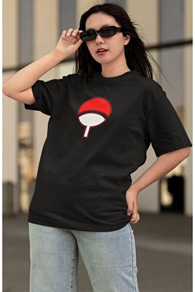 Fuddy Moda Μπλουζάκι V3 Itachi EX2 Unisex Oversize Anime με στάμπα