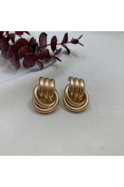 Piaro Collection Rope Model Earrings - Stylish and Comfortable Design