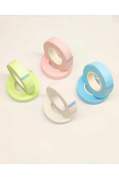 T&Y EYELASH Colored Eyelash Tape - for Sensitive Skin, Pack of 4