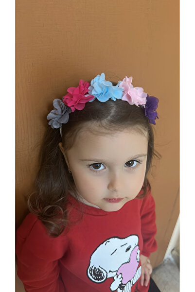 sema aksesuar 19 Μαΐου Εκδήλωση Ειδική Πολύχρωμη Λουλουδένια Στέμμα Μαλλιών Ε...