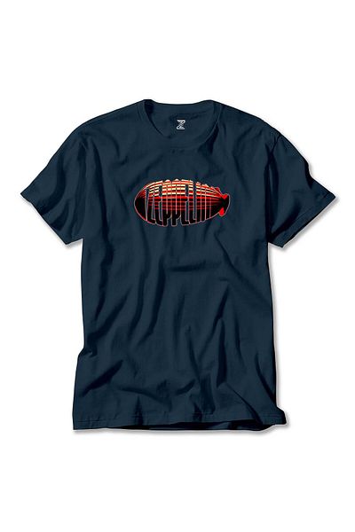Z zepplin Μπλουζάκι Led Zeppelin Zeppelin Navy Blue