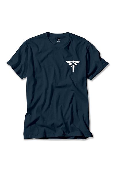Z zepplin Μπλουζάκι με λογότυπο The Last Of Us Navy Blue
