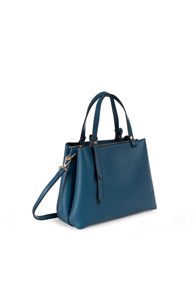 Marjinal Üç Bölmeli Klasik El Ve Omuz Kadın Çantası