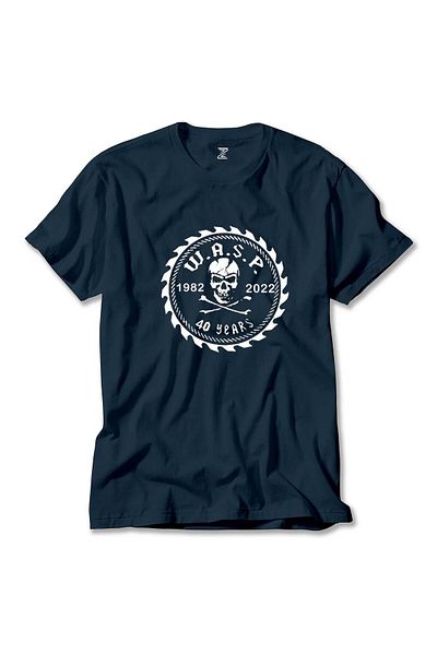 Z zepplin Μπλουζάκι WASP 40 Years Navy Blue