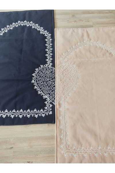 bursa çeyiz KALPLİ SECCADE TAKIMI 2Lİ