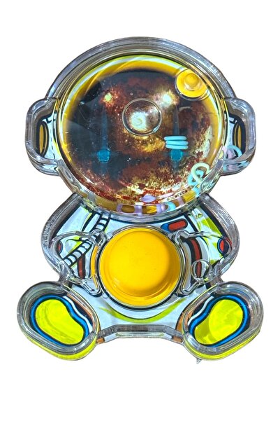 Shem Su Atarisi Suda Halka Geçirme Oyunu ASTRONOT Şeklinde SARI