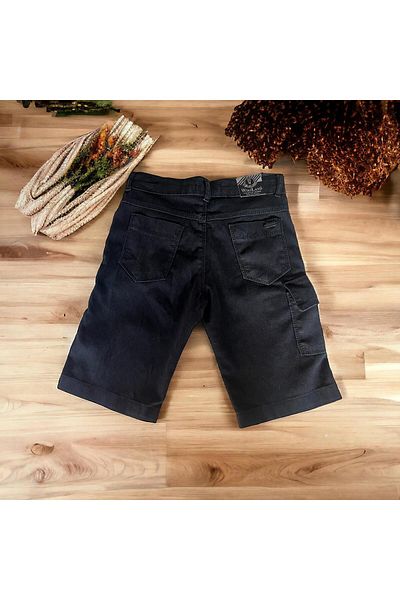 Major Selection W47 Boy's Denim Capri - Με στάμπα και τσέπες