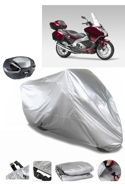 AUTOLION Honda NC 700 DC Integra Motorcycle Tarpaulin REAR BAG COMPATIBLE