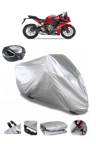 AUTOLION Premium Quality Thick Motorcycle Cover Compatible with Honda CBR 650...