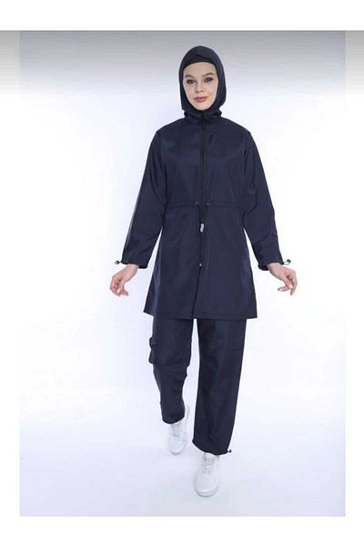 GC GÖKHAN CLUB Hijab 4 Pieces Full Covered Swimsuit