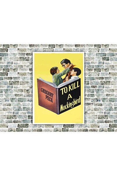 icase Pictură pe lemn „To Kill a Mockingbird”