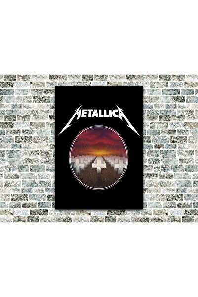 icase Metallica Master Of Puppets Ξύλινος Πίνακας