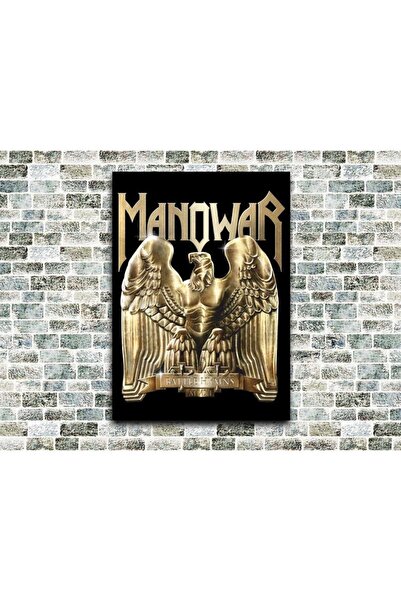 icase Tablou din lemn Manowar