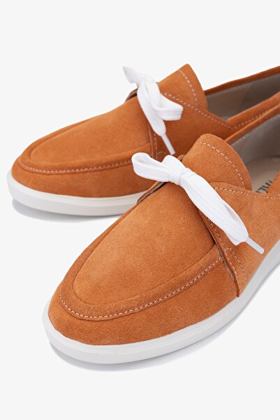 Valmenti Gireldo Women's Orange Genuine Leather Casual Shoes