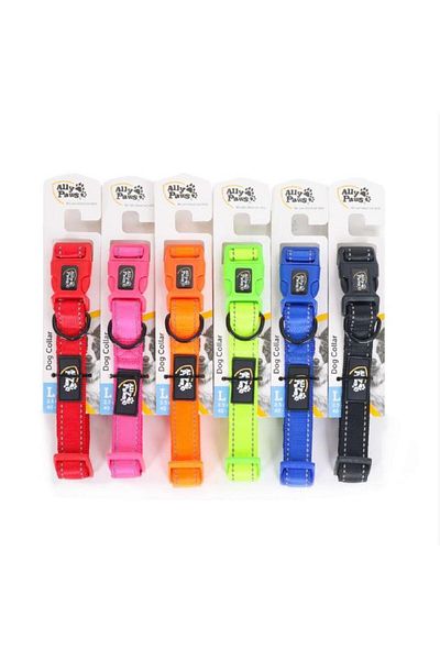 ALLYPAWS Dog Collar Medium Collar Multicolor 2Cm*35-50Cm
