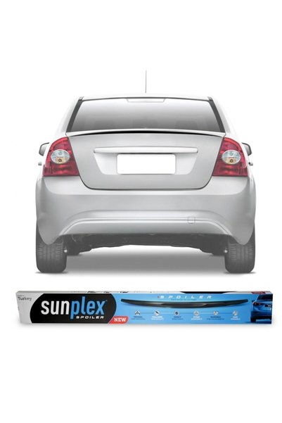 SUNPLEX Ford Focus 2 Spoiler Bagaj Üstü Piano Black Sd 2004-2010 Arası