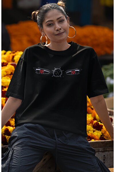 Fuddy Moda Μπλουζάκι Uchiha Sasuke Oversize - Unisex Anime Printed T-shirt