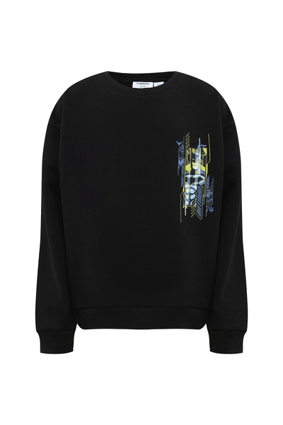 lumberjack Kl Batman 16Gfb322 3Pr Black Boy Sweatshirt