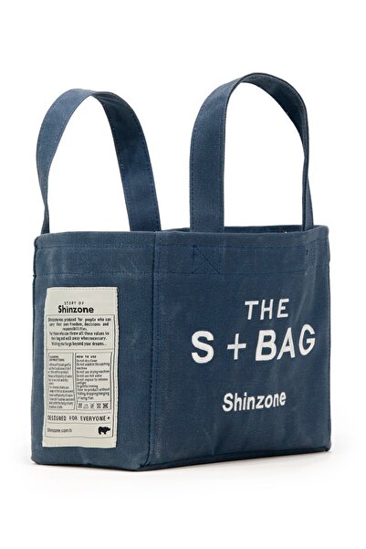 Shinzone Kadın S+Bag Gündelik Geniş Mavi Çanta