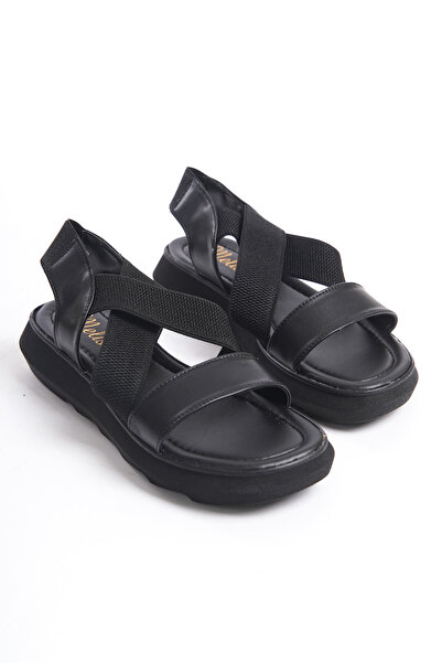 Moda Değirmeni Women's Black Sandals - BG1010-123-0006 Model