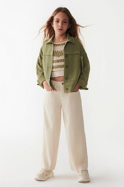 nk kids Зелено яке за момиче - 36707