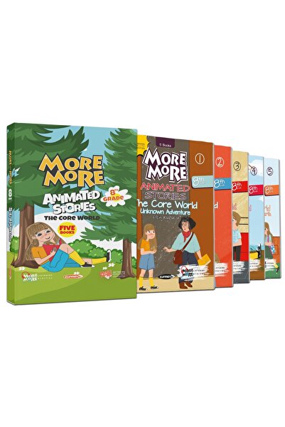 Kurmay ELT 8ο Τάξη More & More Story Set - Σε κουτί (5 Βιβλία) / 9786257174701