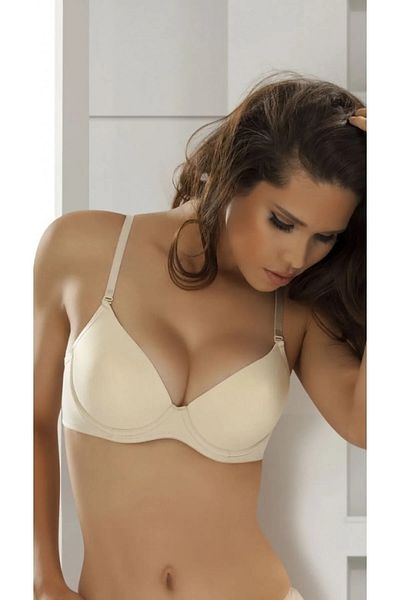Le Jardin Γυναικείο σουτιέν Basic Bra με μαύρη επένδυση 7080 Pe-1653