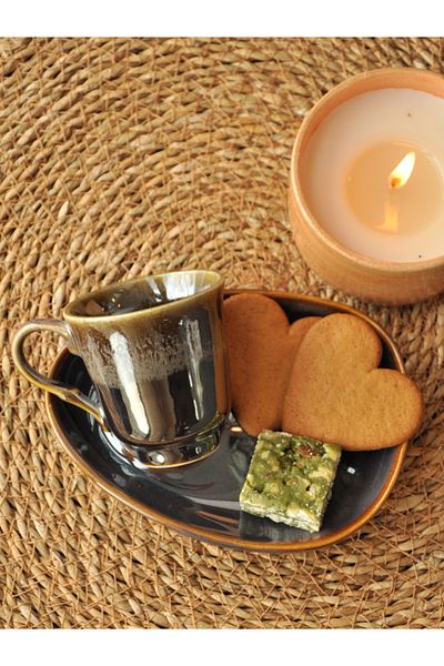 M'art Home Single Artistic Coffee Cup - Glazed