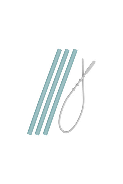 OiOi OİOİ Silikon Pıpet 3'Lu Fırça - Aqua Green