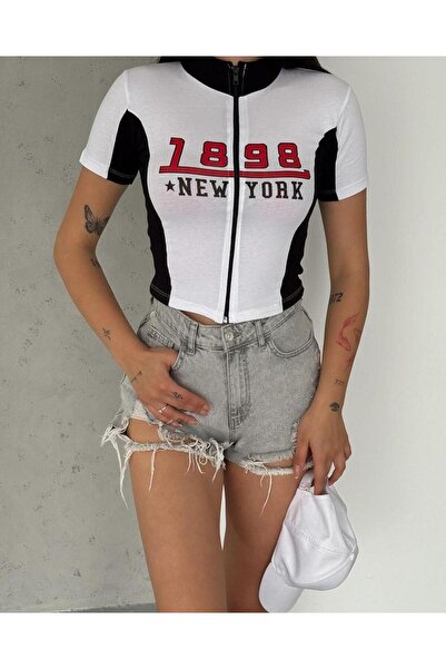 Toum Bulk Blunt 1898 New York, cu imprimeu, cu fermoar