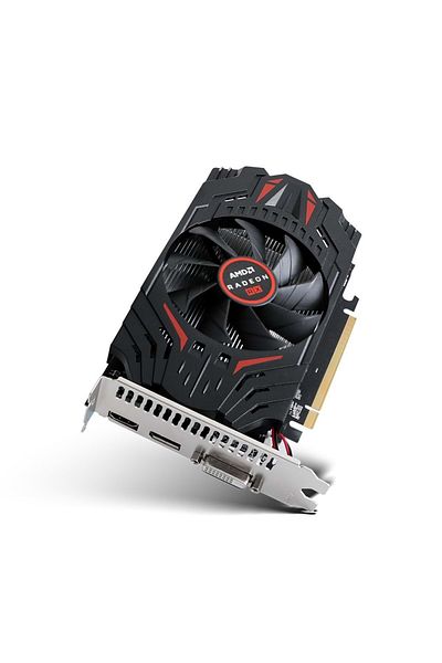 TURBOX Arcade Hero m Rx550 Amd Gddr5 128Bit Dvi.Hdmi Single Fan 4Gb Graphics Card (Box)