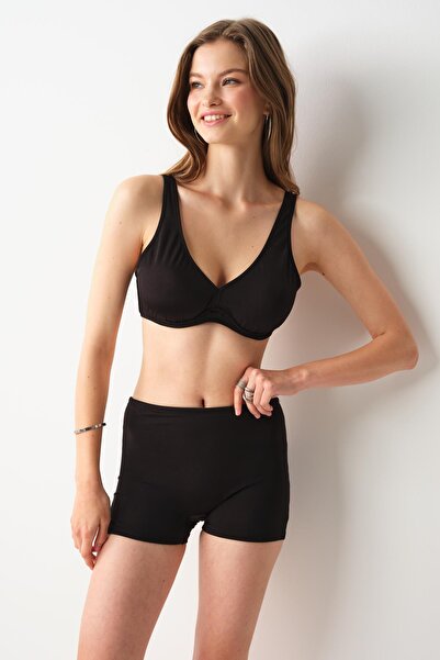 Pierre Cardin Amber Black Single Shorts - No Gossip