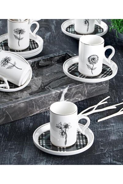 ACAR OCTAVIA 6LI TÜRK KAHVESİ FİNCAN TAKIMI