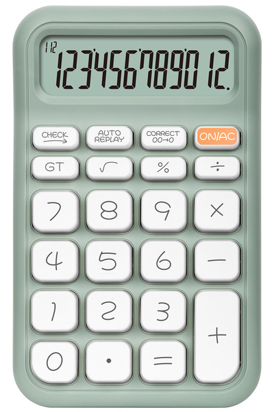 Daxi X-150 MİNT YEŞİLİ 12 HANELİ KÜÇÜK BOY HESAP MAKİNESİ