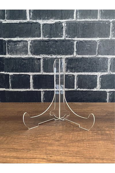 şamaksesuar 5pcs Plexi Frame Plate Display Foot Stand Exhibition Foot Transparent