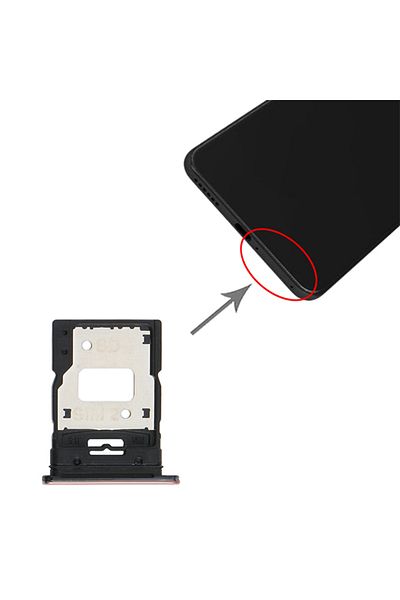 Ally Mobile Xiaomi Mi 11 Lite Sim Memory Card Cover Holder-GOLD