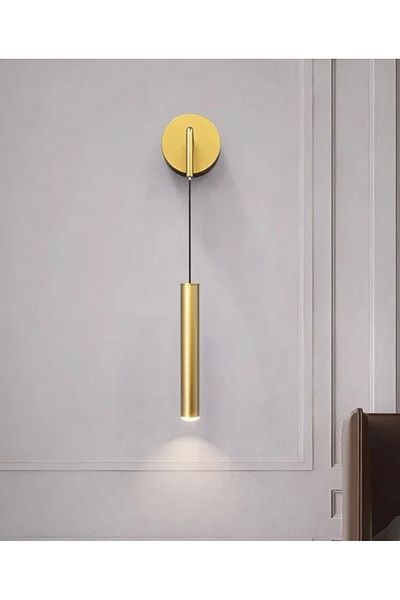 burenze Modern Design Hanging Wall Sconce Works with Electricity 1 Piece GU-10 Socket