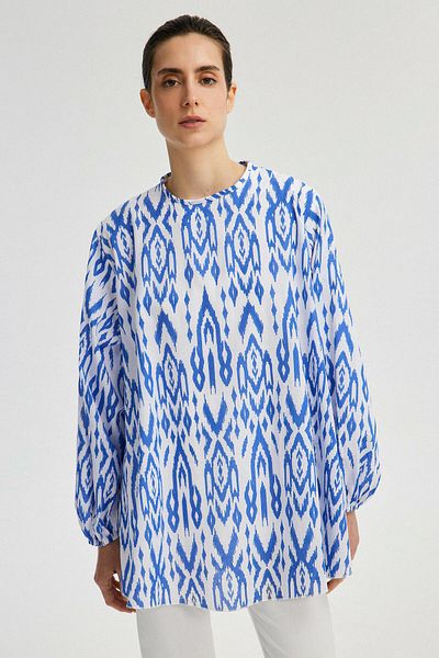 Touché Privé Oversize Patterned Tunic