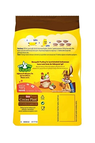 Nesquik Kakaolu Toz Puding 100 G x 20 Paket