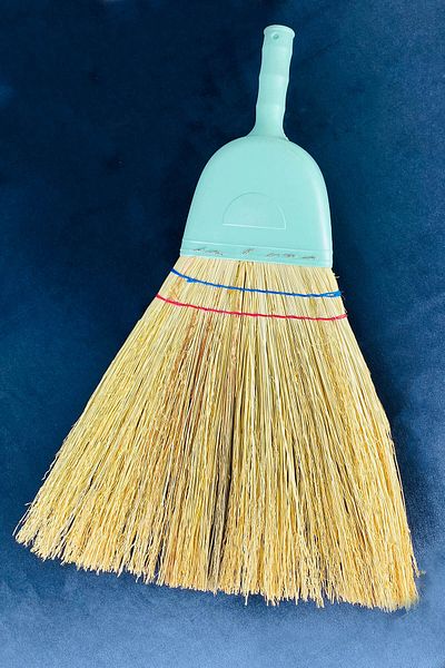 Tiesa Home 60cm Plastic Handle Wicker Bush - Weed Garden Hand Vacuum Cleaner
