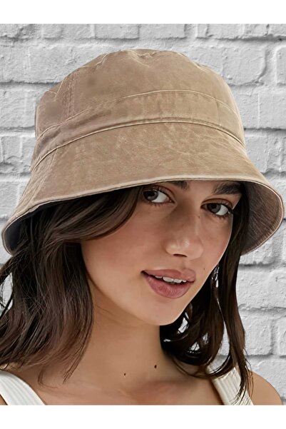 Mood Agenda Βαμβακερό Unisex Vintage Καπέλο Bucket - Προστασία UV