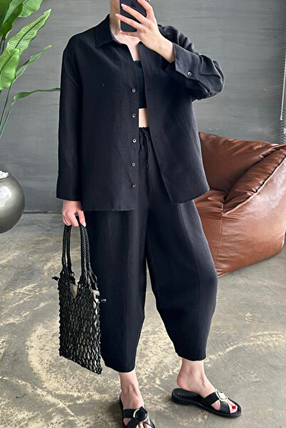 Suziş SET DE PANTALONI SWING CAMĂȘĂ OVERSIZE DE IN DAMĂ 50987