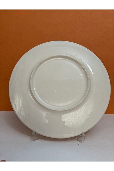 Kütahya Porselen Chef Taste Model 30 Cm Cream Pizza Plate Single