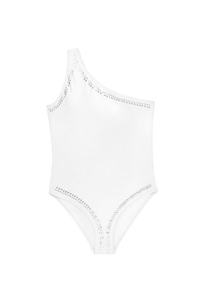 SUWEN Costum de baie cu un singur umăr